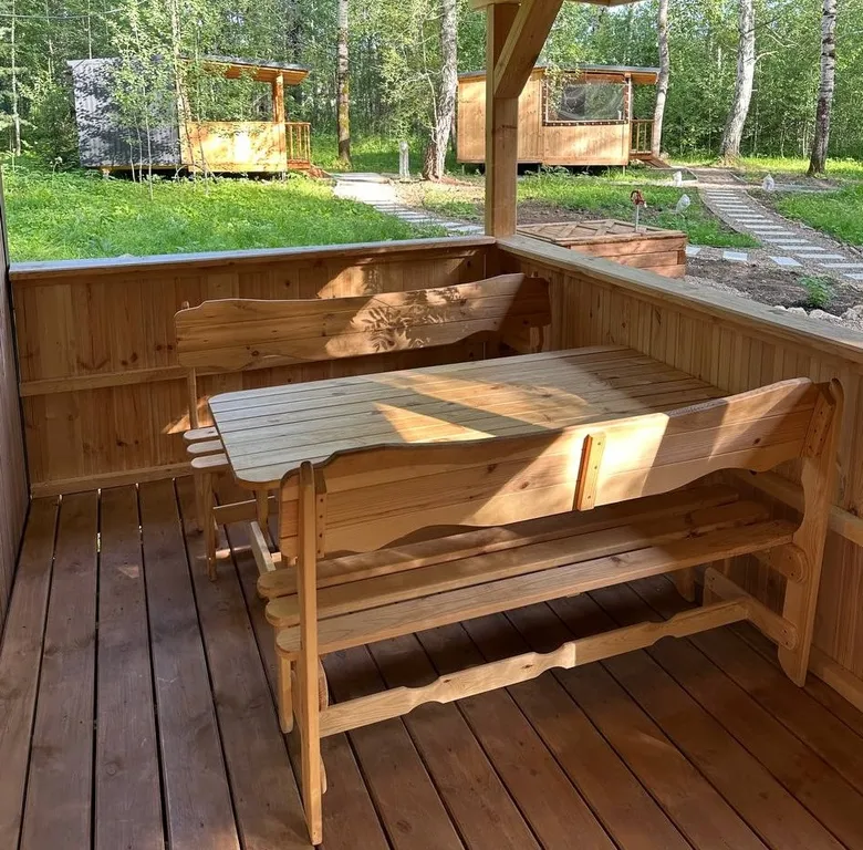 Глэмпинг Панты в парке Оленьи ручьи