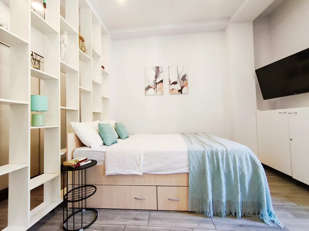 Уютная студия с видом на горы