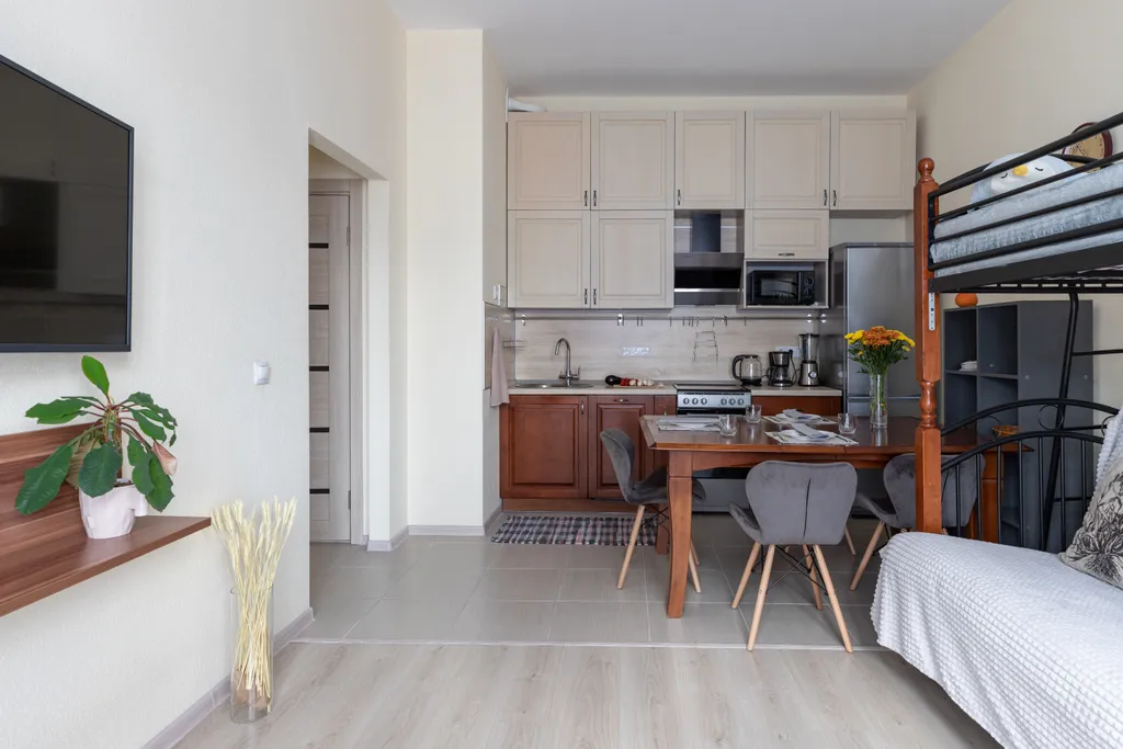 Евродвушка с большой лоджией