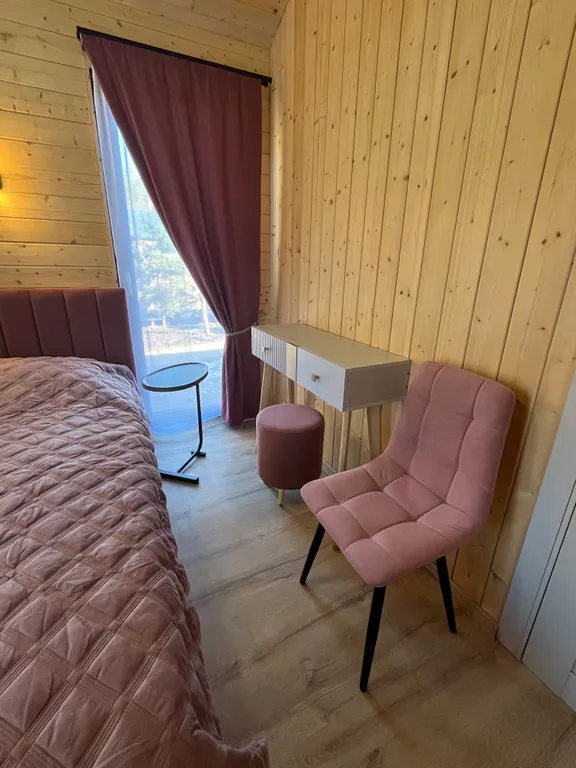 Дом у леса с баней и чаном