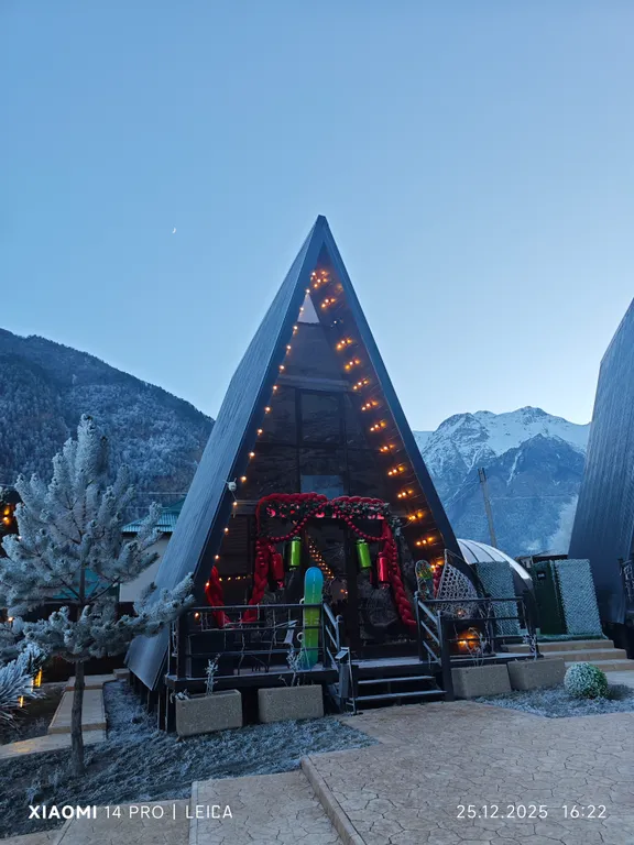 Уютный шале в горах Приэльбрусья