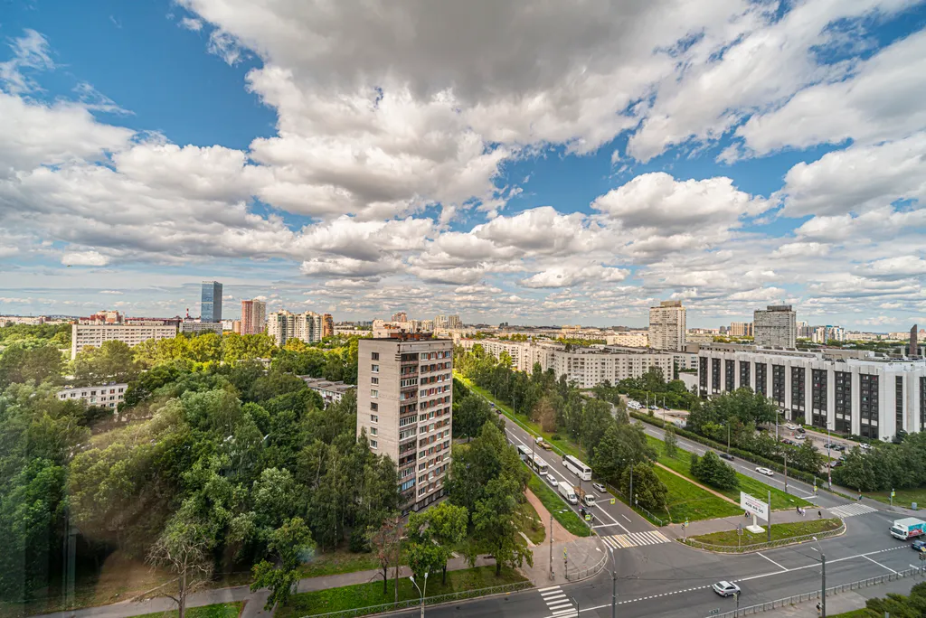 Квартира Видовые апартаменты рядом с станцией метро Московская — Санкт-Петербург