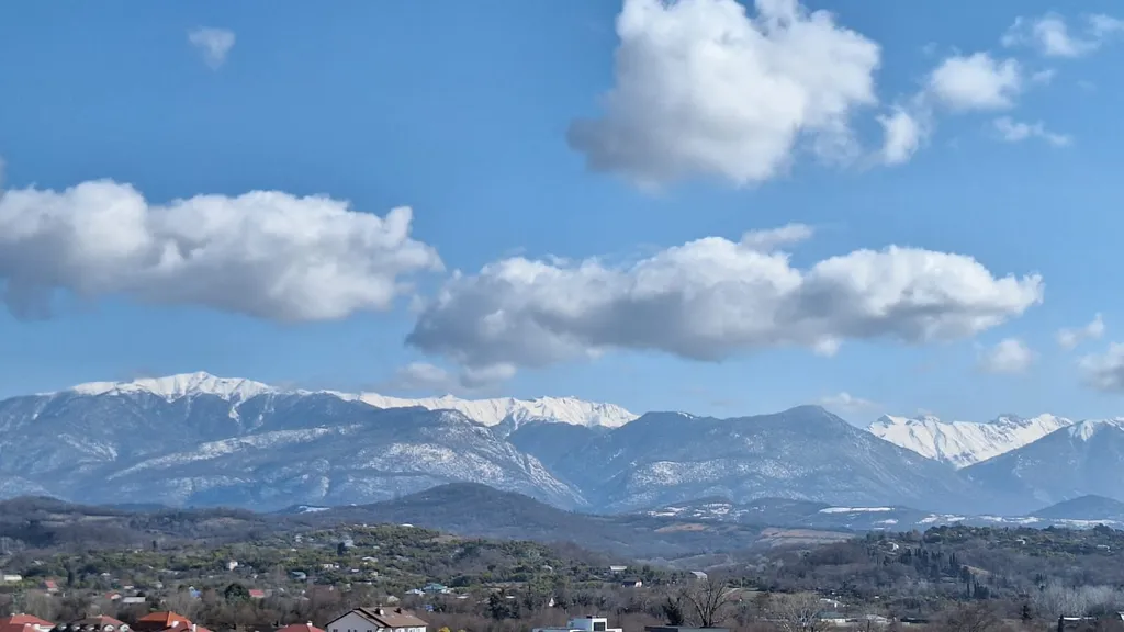 Квартира с шикарным видом на горы — аренда посуточно в Сириус