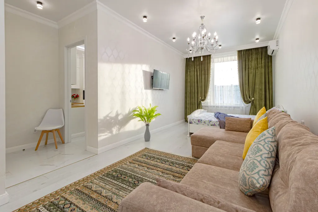 Уютная квартирка в самом центре, возле Монумента Байтерек и ТРЦ Керуен