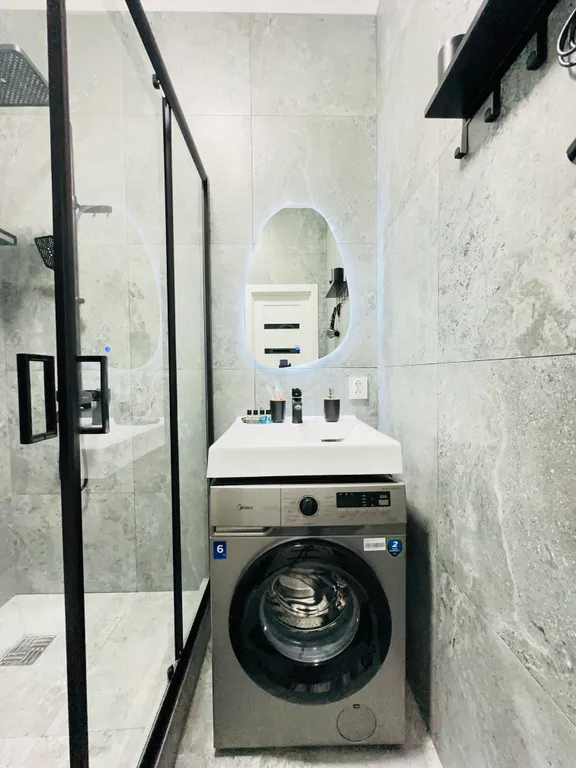 Двухкомнатная квартира с видом на город