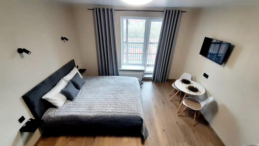 Квартира Квартира Новая уютная студия в стиле soft loft — Санкт-Петербург