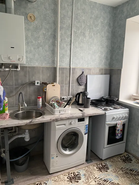 Квартира с видом на пруд