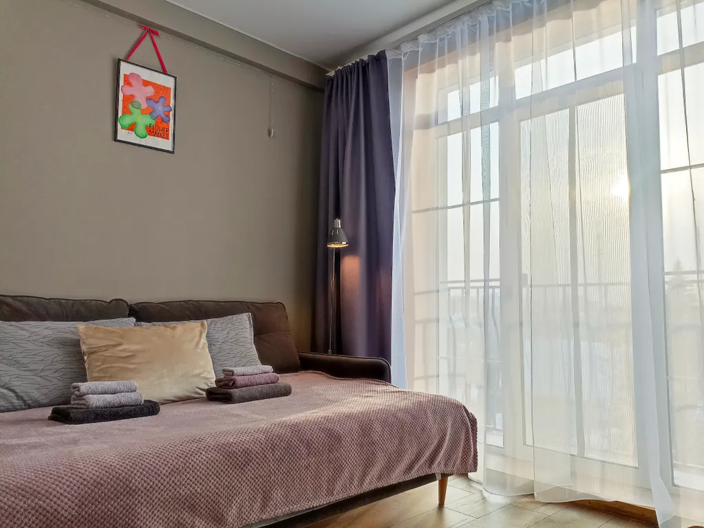 Сиреневая квартира с панорамой на город — аренда посуточно в Пермь