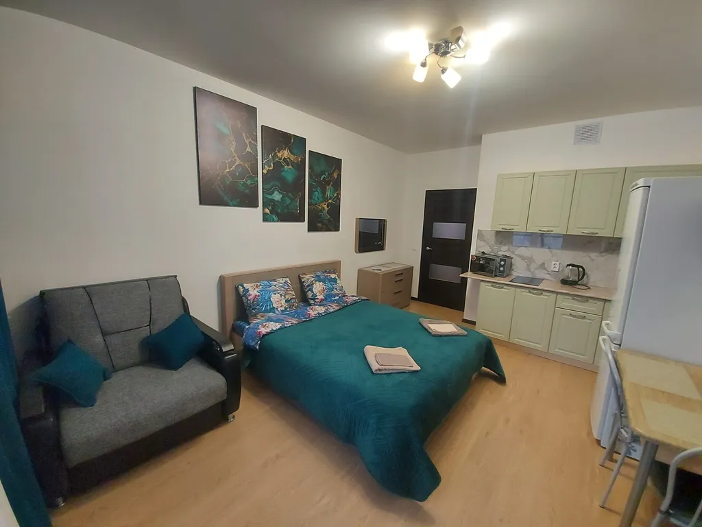 Уютная современная квартира-студия — аренда посуточно в Кудрово