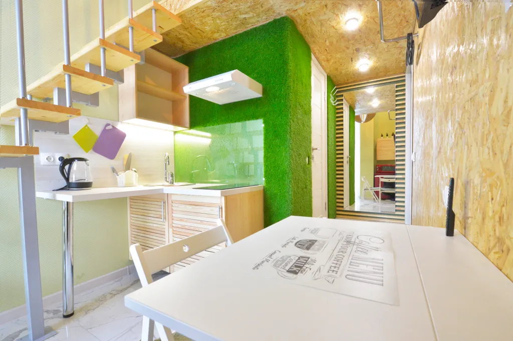 Квартира Квартира Двухуровневая студия «Павлов Апарт» в ЖК «ApartVille» — Москва