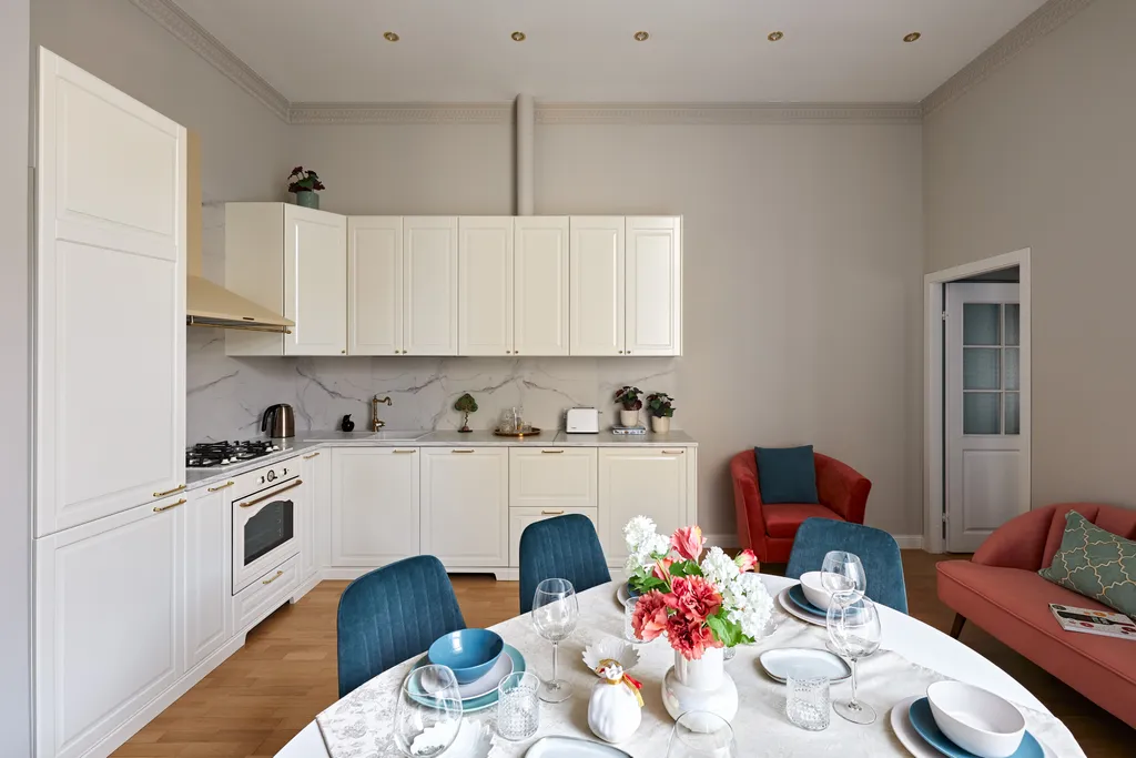 Квартира Квартира Апартамент у Невского с видом на Фонтанку — Санкт-Петербург