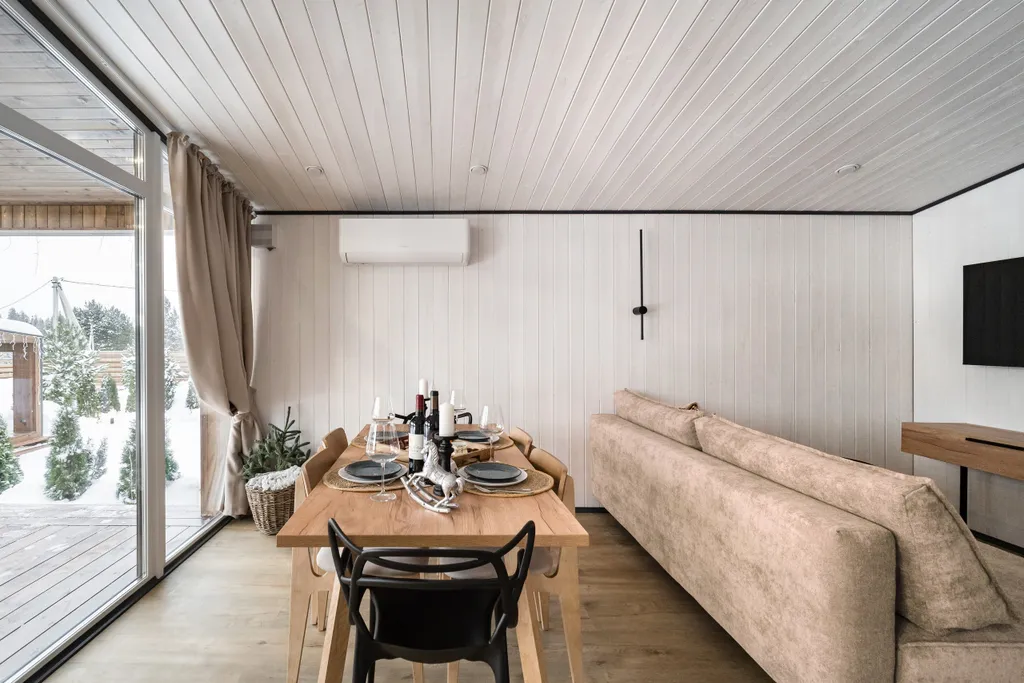 Семейный коттедж с 2 спальнями и мангальной зоной