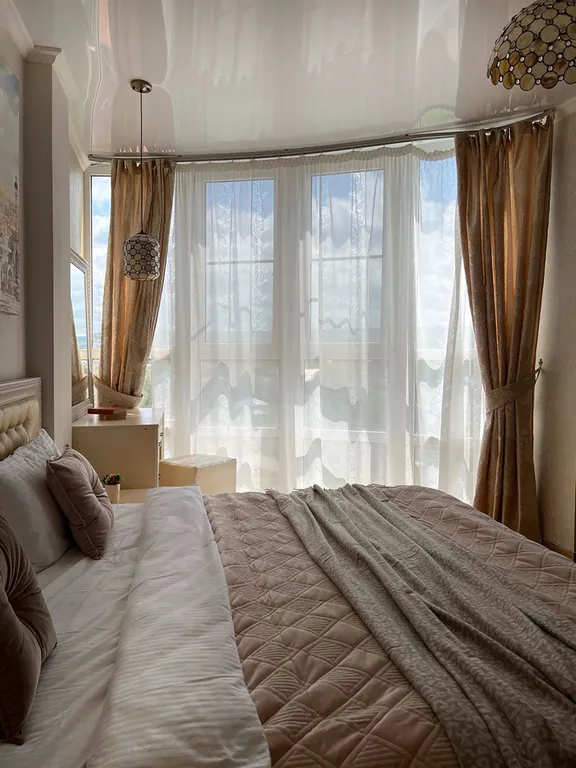 Уютная квартира возле курортной зоны, панорамные виды, камин