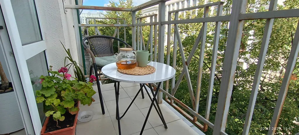 Центр. Сталинка с балконом с красивым видом на бульвар возле университа