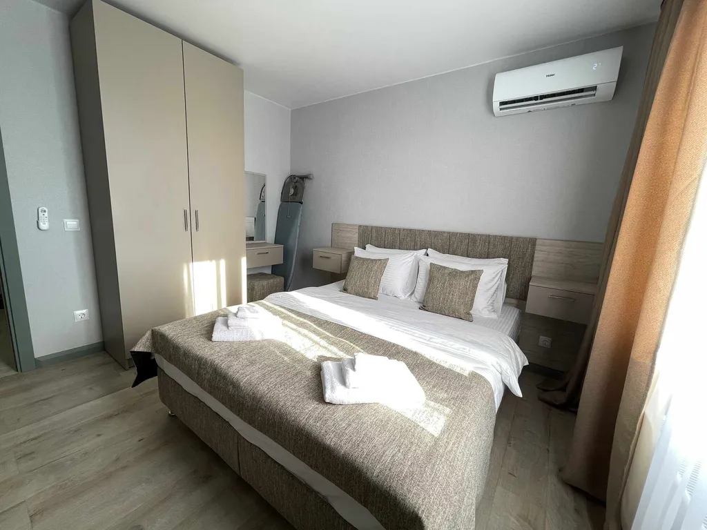 Квартира Уютная 1-комнатная квартира с видом на море — Анапа