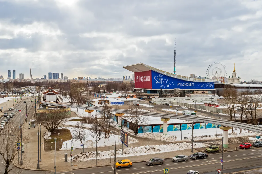 Квартира Квартира Студия с видом на ВДНХ — Москва