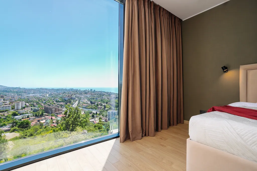 Вилла с потрясающим видом на море и Сочи