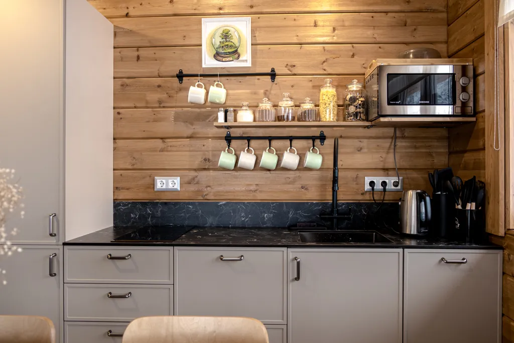 Атмосферный дом на горе в Шерегеше