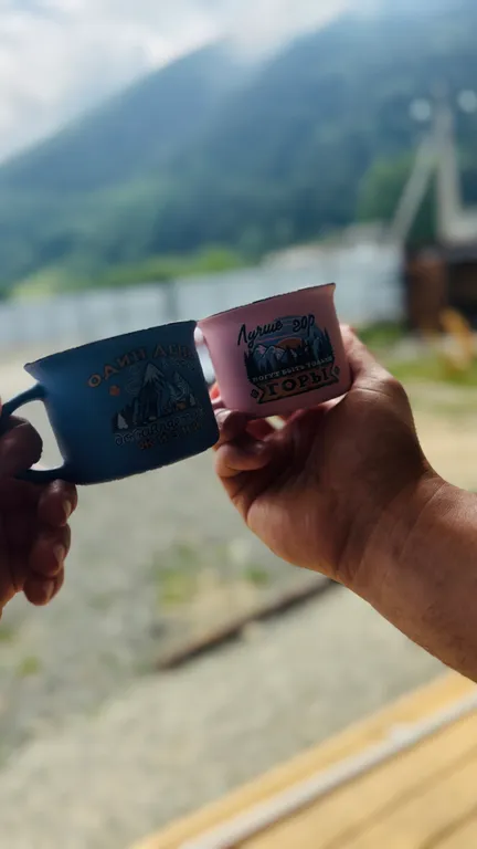 Новый домик с панорамным видом на горы