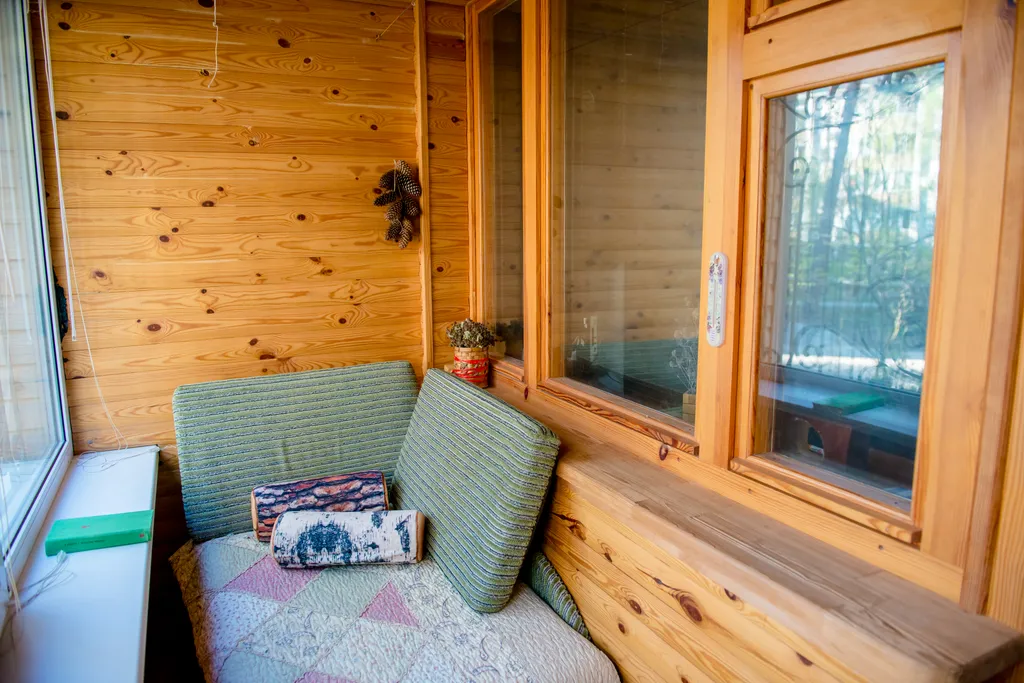 Сказочная Избушка с сауной в соснах у реки