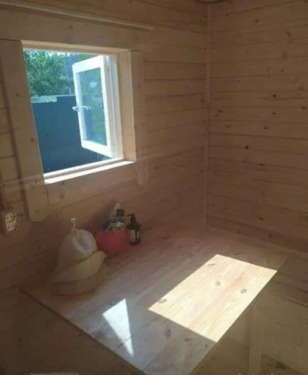 Голубой домик с баней