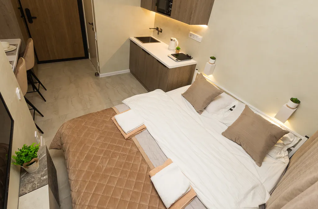 Квартира Уютная студия рядом с лесопарком — аренда посуточно в Москва