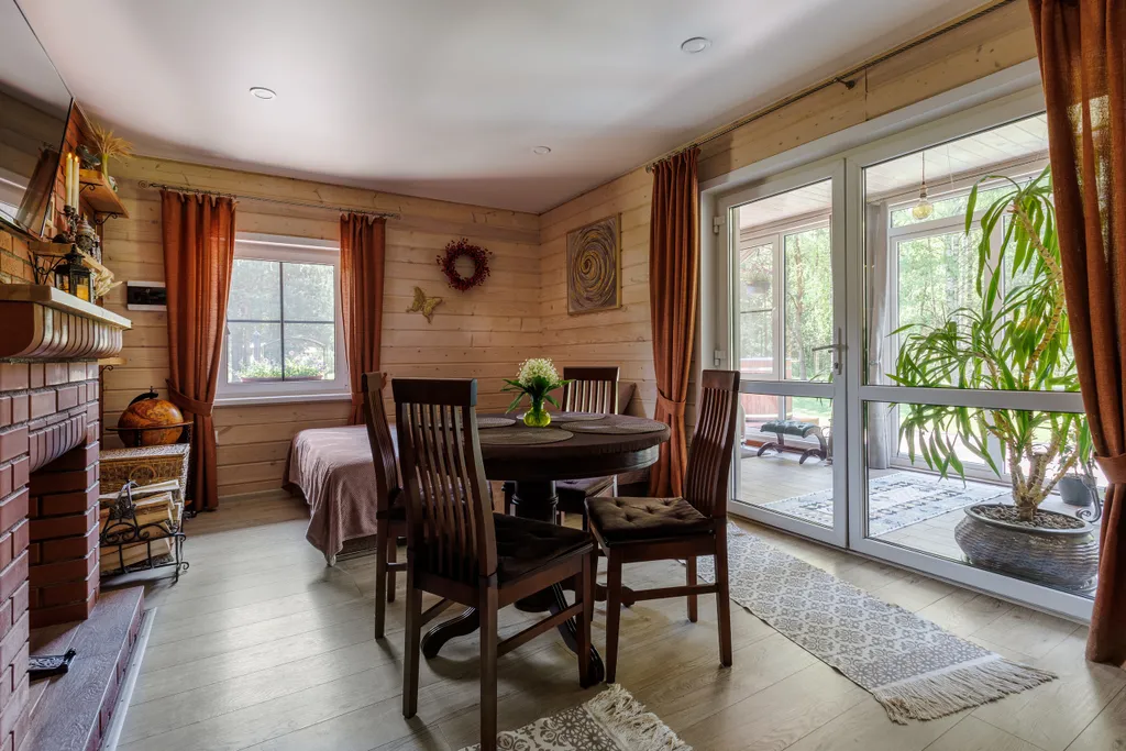 Дом с русской баней и горячей купелью