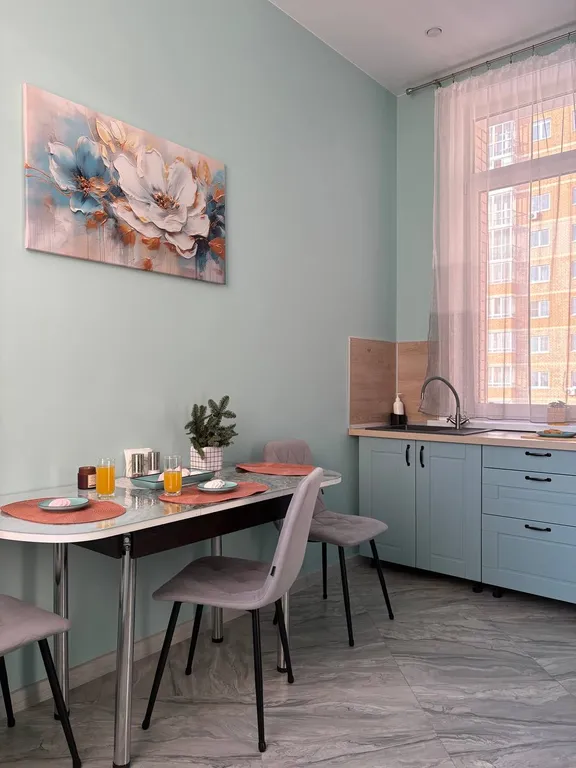 Новая просторная двухкомнатная квартира