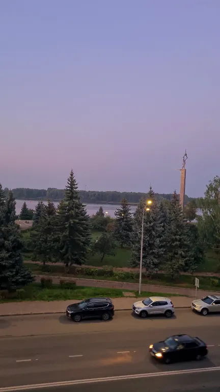 Апартаменты в центре с видом на Волгу