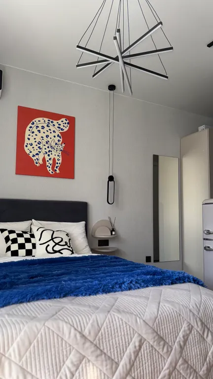 Квартира Квартира Уютная стильная студия с большим балконом. Транзит из Крыма — Краснодар