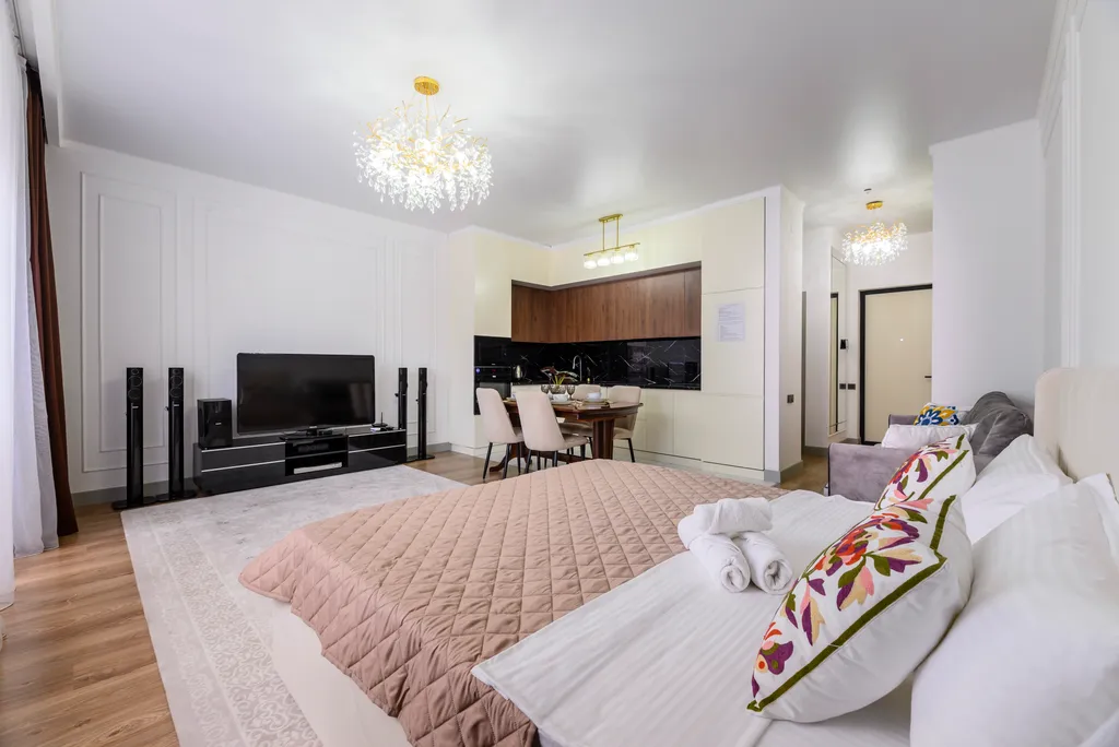 Стильные апартаменты на Аль-Фараби