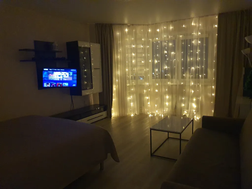 Уютная квартира с красивым видом на закат