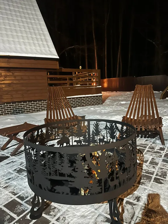 Уютный дом A-Frame | Русская Баня | Чан