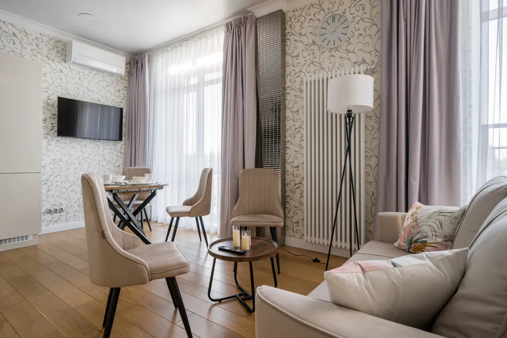 Квартира Квартира Дизайнерский апартамент-студия около Лахта-центра — Санкт-Петербург