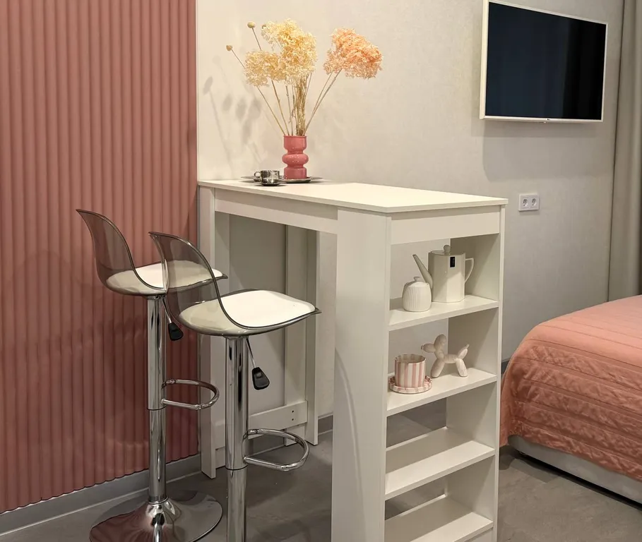 Апартамент в гламурных тонах