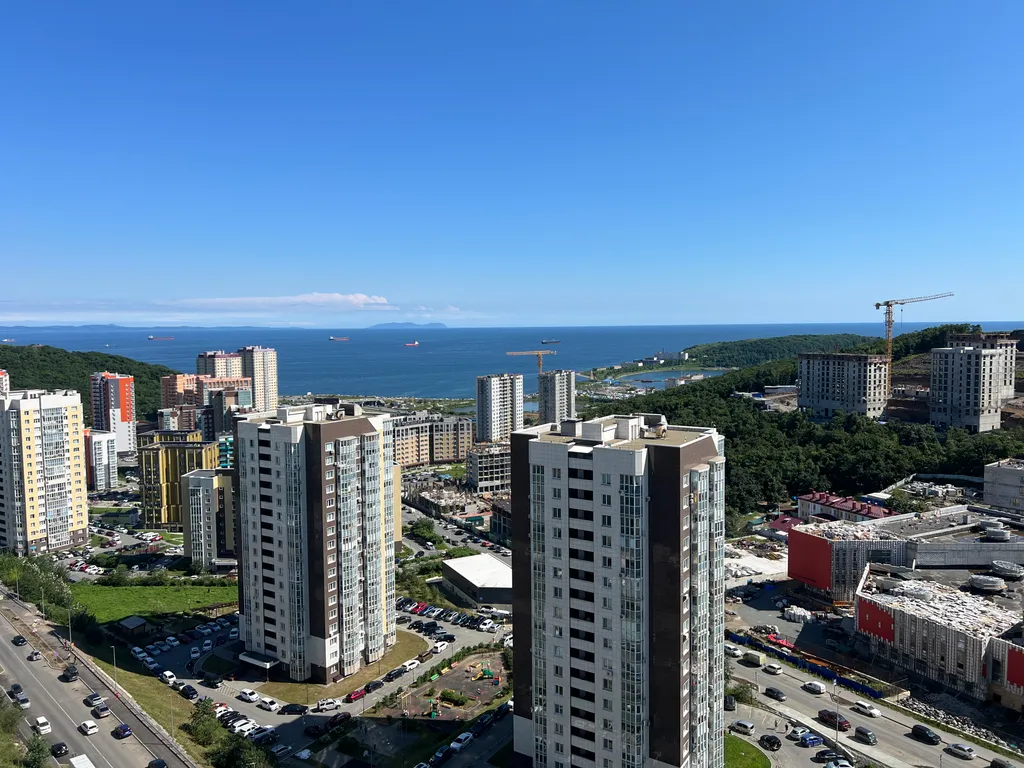 Квартира Квартира-студия с шикарным видом на море — Владивосток