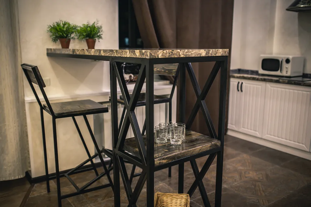 Стильная квартира - студия в стиле provence с джакузи