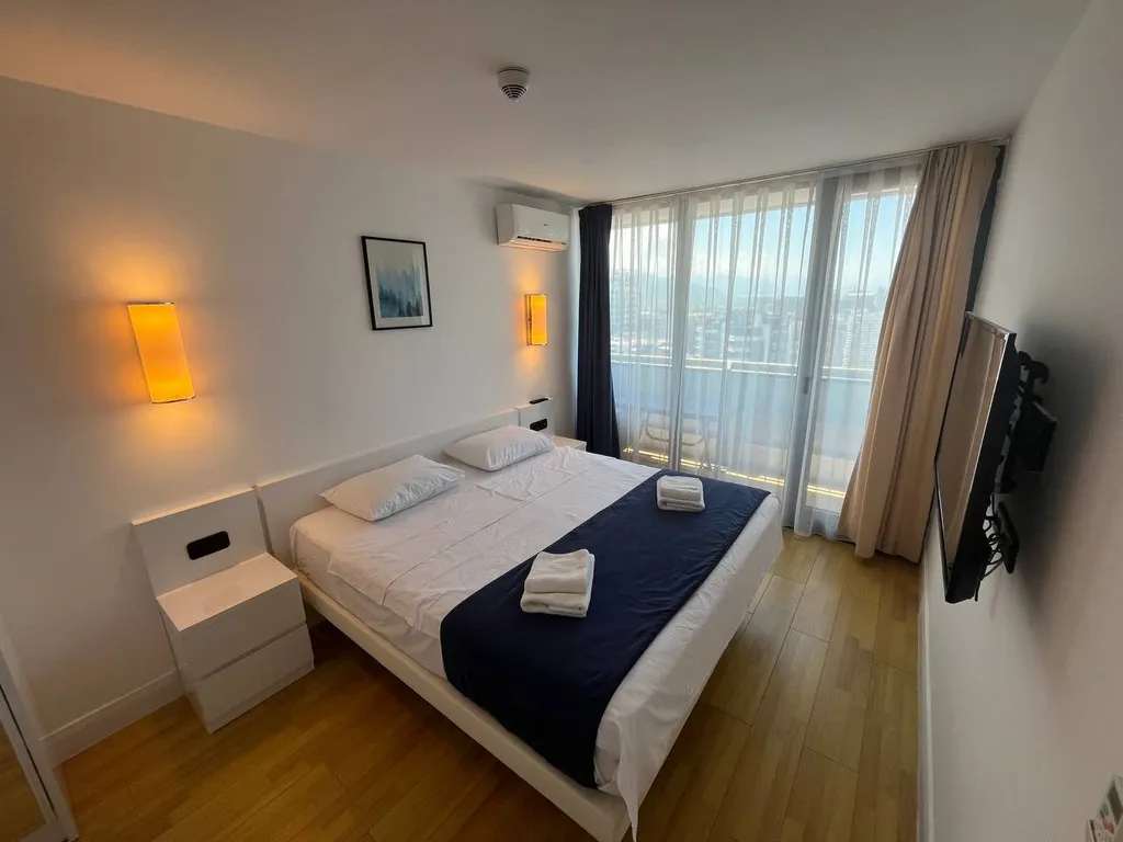 Квартира Апартаменты у моря с шикарным видом в Апарт-Отеле Orbi City — Батуми