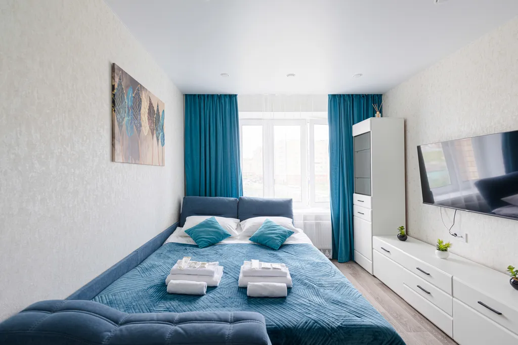 3 раздельных спальных места в микрорайоне Новый Город с кондиционером