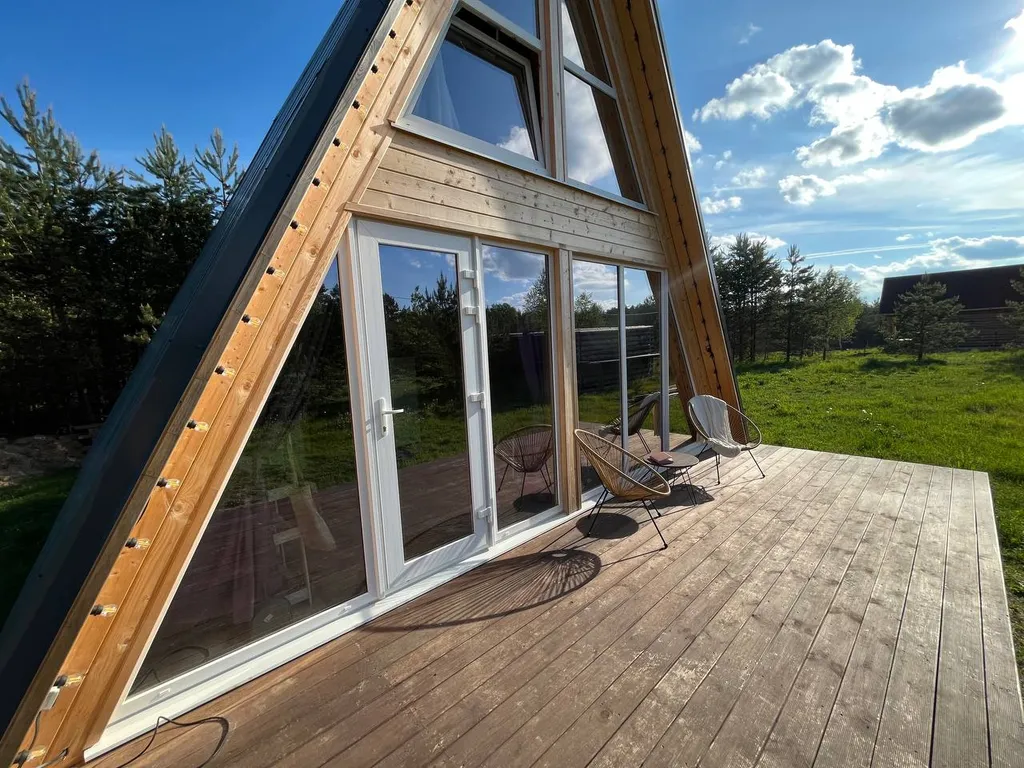 Домик из pinterest в лесу