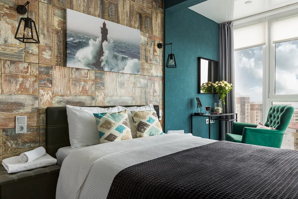 Квартира Aпaртаменты панорама & геленджик i family royal suite 2+2+2 гостя — Геленджик