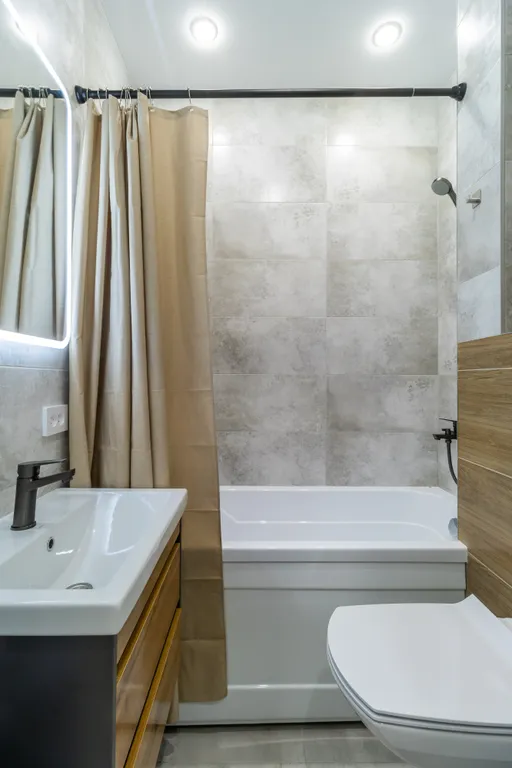 Светлая 2-к с кухней-гостиной и балконом