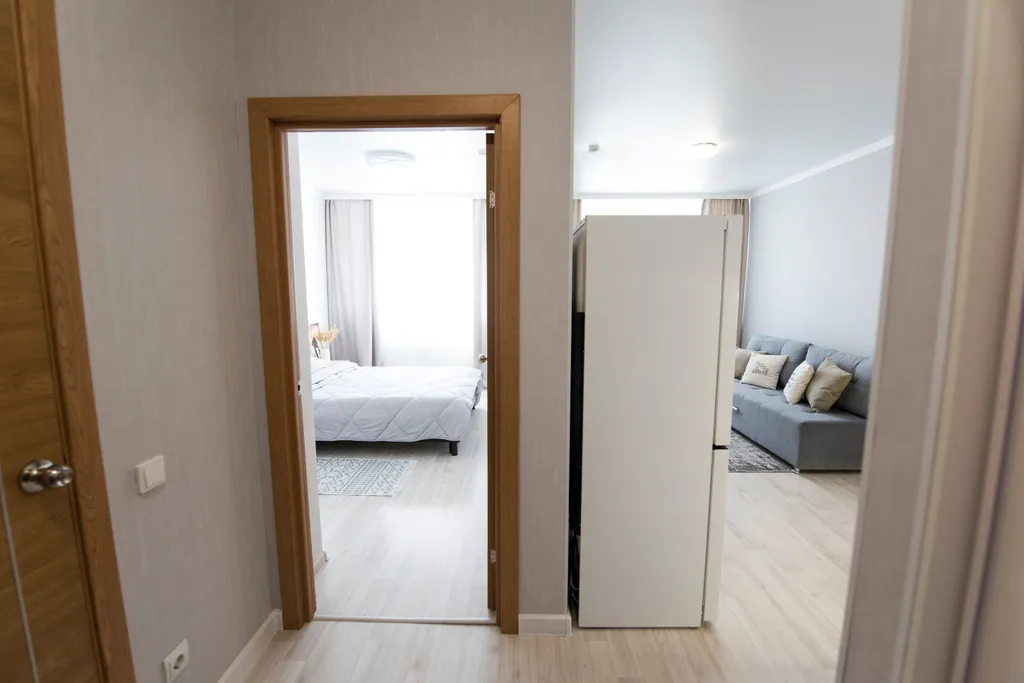 Однокомнатная квартира-студия недалеко от Волга спорт арены