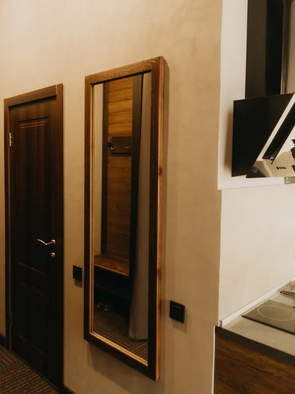 С потрясающим видом с 8 этажа, наслаждайся видом не вставая с кровати