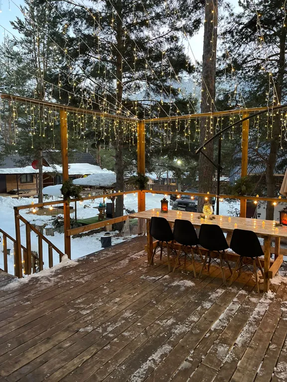 Двухэтажный барнхаус в сердце леса