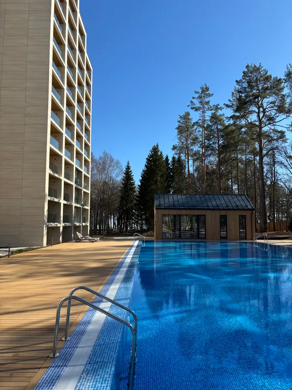 Апартамент-студия на Финском заливе