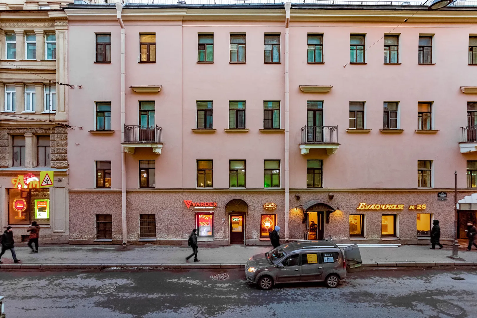 Студия посуточно, Санкт-Петербург, Гривцова переулок, 13/11, объявление  927735 — Суточно.ру