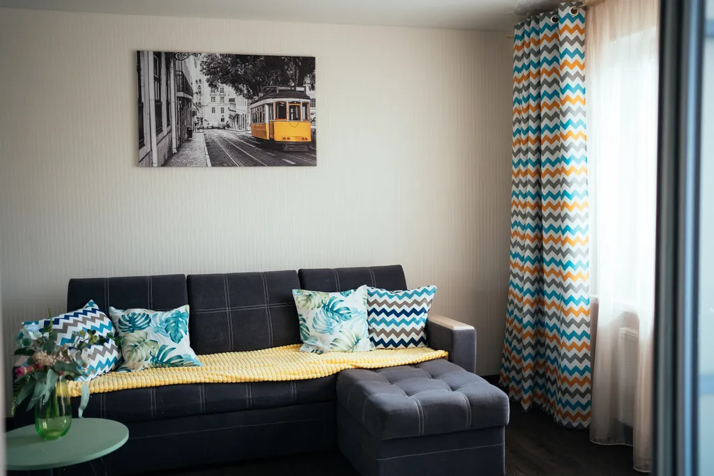 Уютная квартира с видом на лесной массив и парковочной зоной