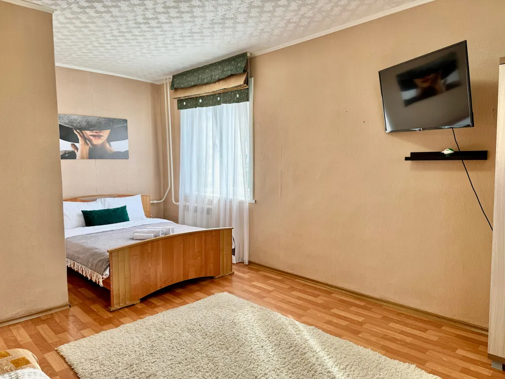 Однокомнатная квартира улучшенной планировки с видом на лес