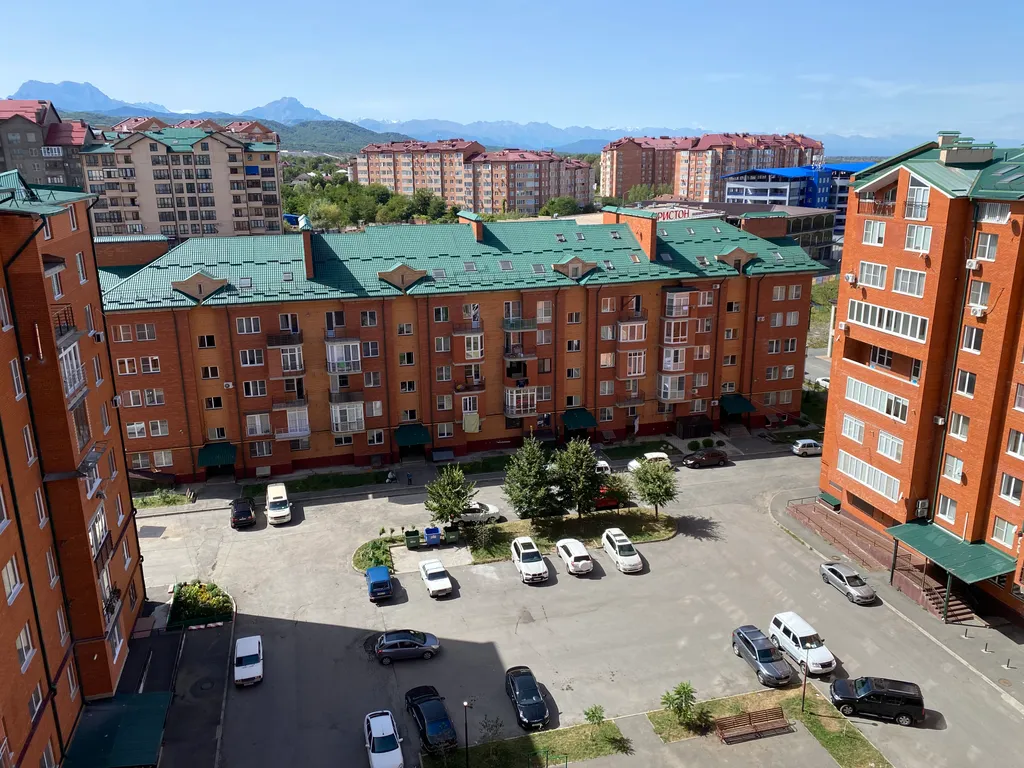 Душа Осетии семейная просторная квартира с роскошным видом на горы